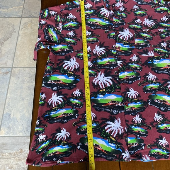PURITAN Hawaiian Shirt 100% Rayon Size XLT/1X - Picture 7 of 11